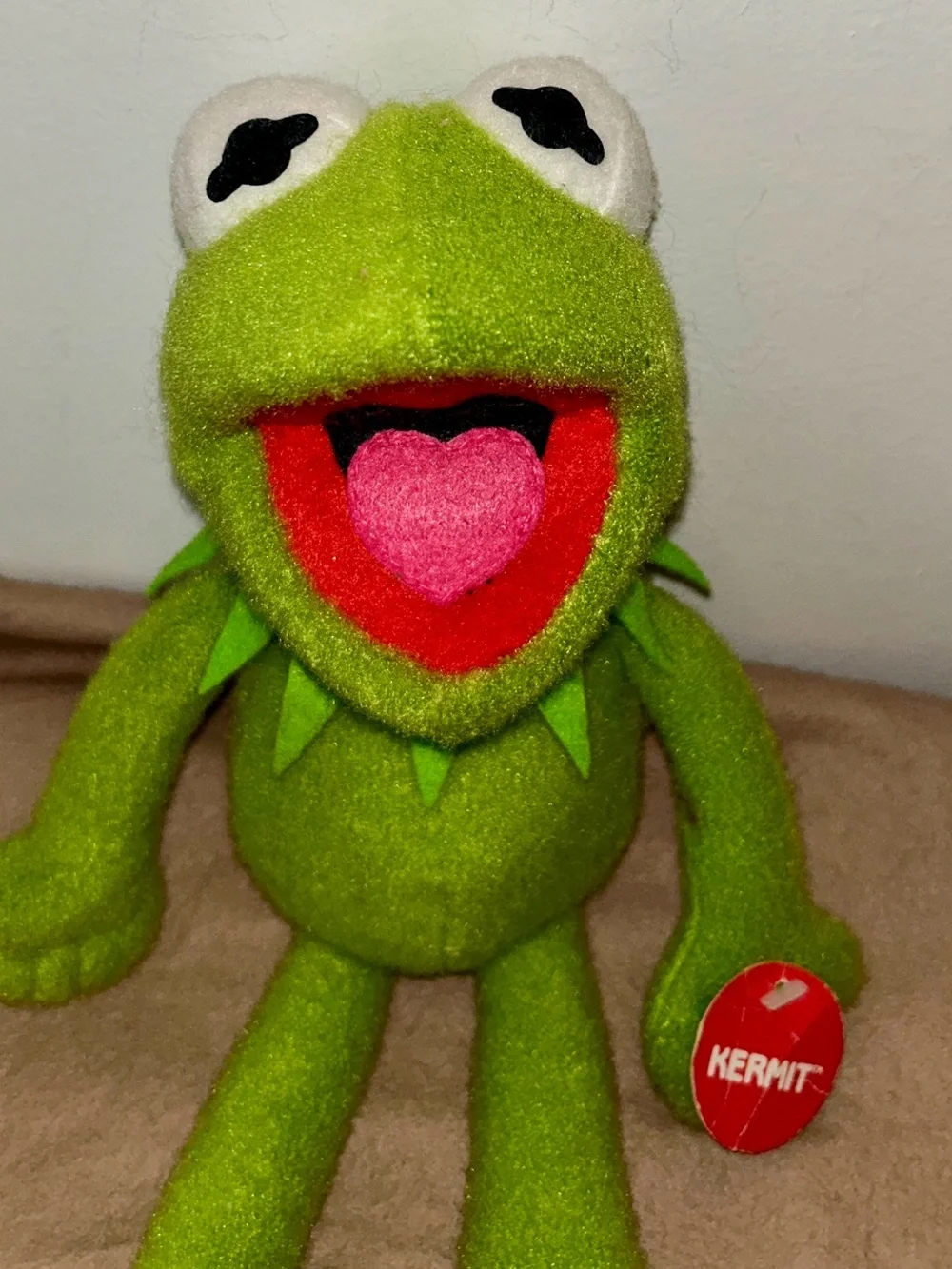 Vintage Kermit the Frog 1976 Fisher Price #850 Jim Henson Muppets Doll.
